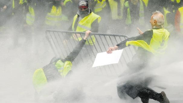 ‘Sarı yelekli’ eylemi Brüksel’e de sıçradı