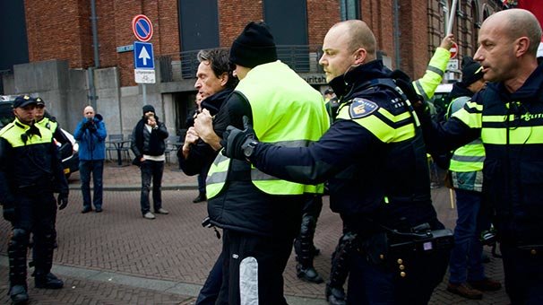 Sarı yelekliler bu kez orada! Gözaltılar var