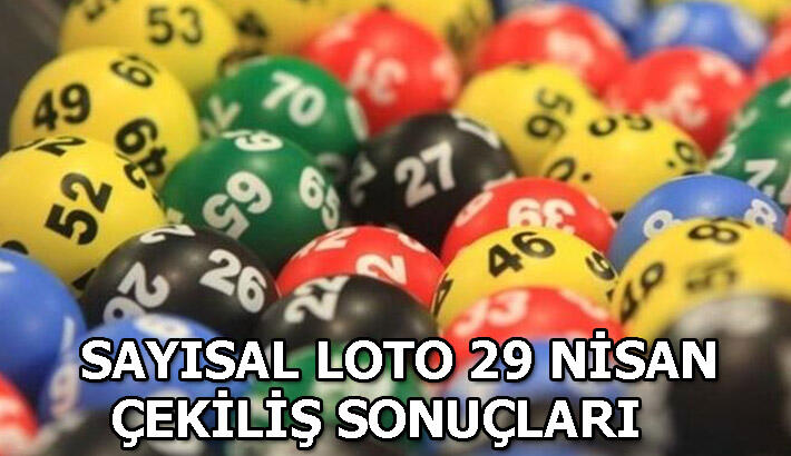 Sayısal Loto çekiliş sonuçları açıklandı! 29 Nisan Sayısal Loto çekiliş sonuçları! İşte kazandıran numaralar...