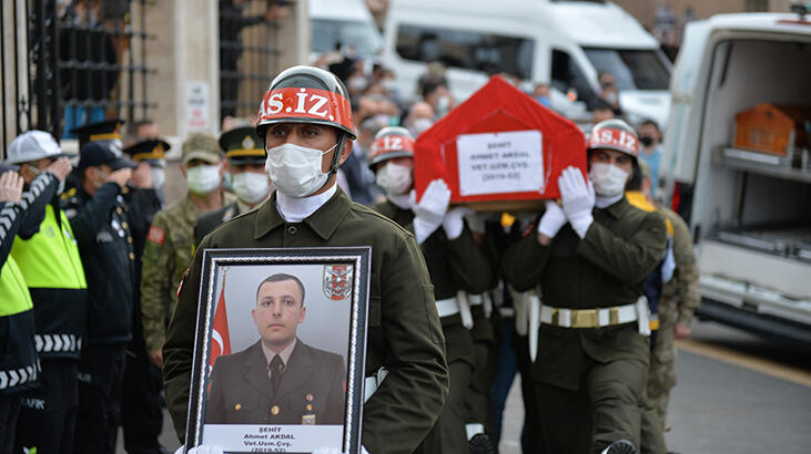 Şehit Piyade Uzman Onbaşı Akdal, Kahramanmaraş'ta son yolculuğuna uğurlandı