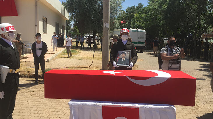 Şehit Uzman Çavuş Halit Altun, Mardin'de son yolculuğuna uğurlandı