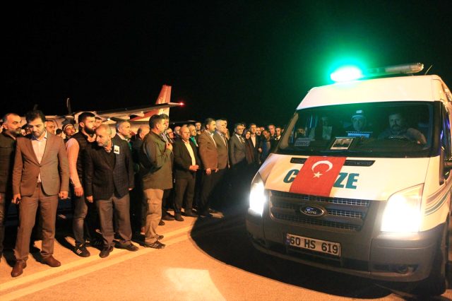 Şehit Uzman Onbaşı Sefa Fındık'ın cenazesi memleketi Tokat'a getirildi