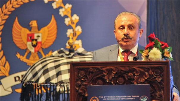 Şentop’tan Arnavutluk heyetine sitem