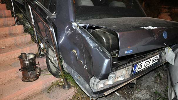 Sesi duyan hemen haber verdi! Ankara'da korku dolu anlar