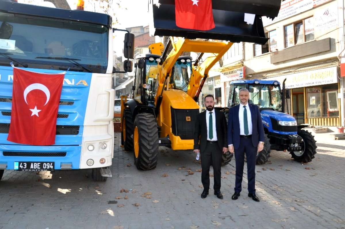 Simav Belediyesi'ne 3 yeni araç