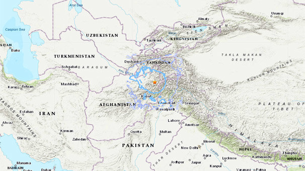 Sınırda deprem üç ülkeyi salladı