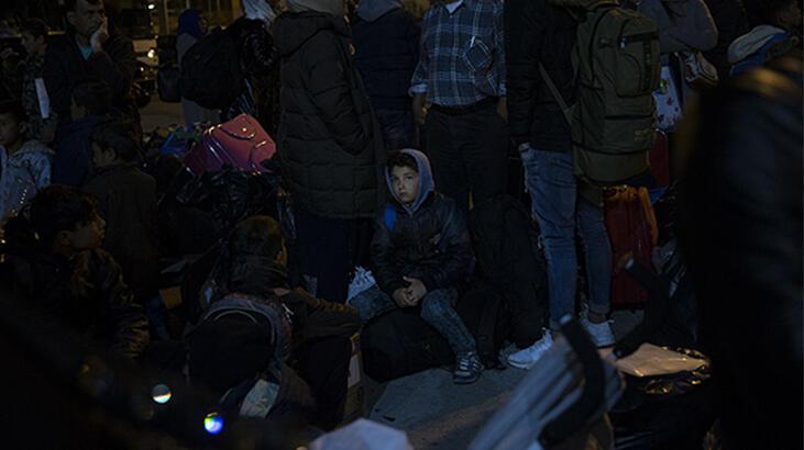 Sisam Adası’ndaki sığınmacı kampı açıldı