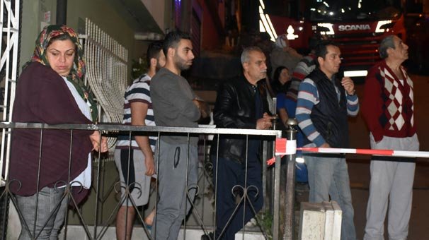 Şişli'de panik anları! 'Ürkütücü bir ses geldi! Kendimizi dışarı attık'