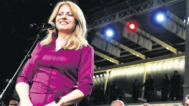 Slovakya’ya kadın cumhurbaşkanı