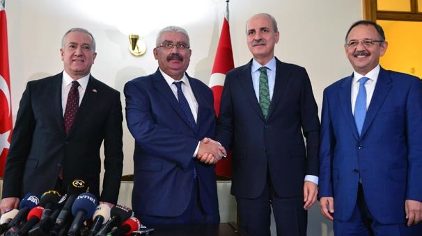 Son dakika... AK Parti ve MHP'den ittifak açıklaması: Görüşmeler devam edecek
