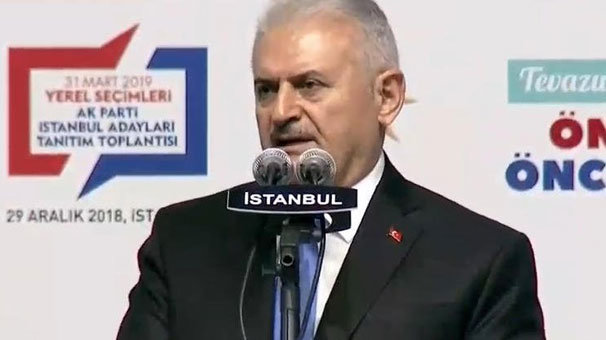 Son Dakika... AK Parti'nin İstanbul adayı Binali Yıldırım: Bu güzel şehre daha hizmet borcum var