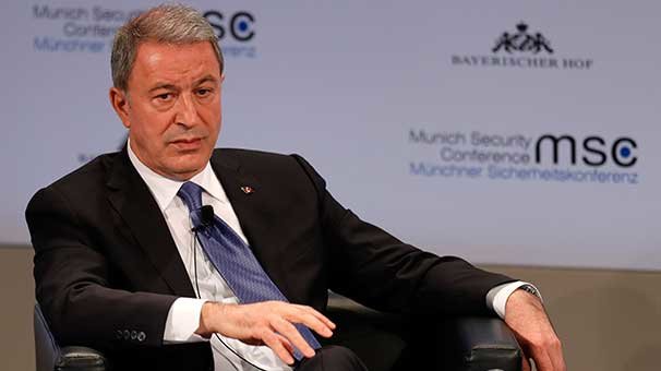 Son dakika... Bakan Akar Münih'te konuştu!