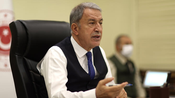 Son dakika... Bakan Akar'dan Rusya ve Ukrayna mesajı