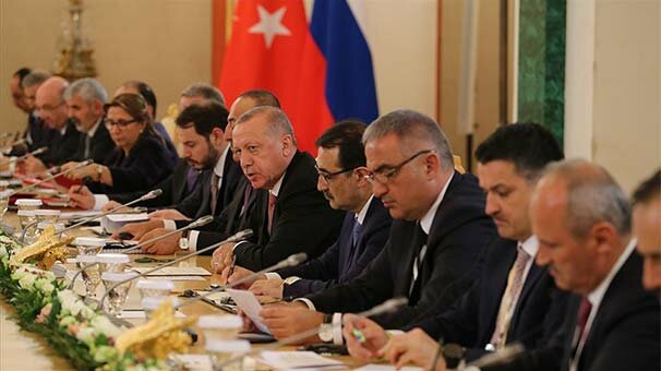Son dakika... Cumhurbaşkanı Erdoğan ve Putin'den önemli açıklamalar