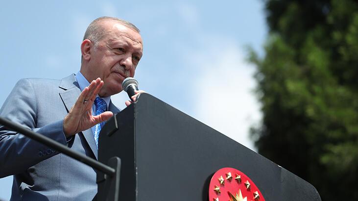 Son dakika... Cumhurbaşkanı Erdoğan'dan net mesaj: Burası devletin malıdır, tapusu devlettedir