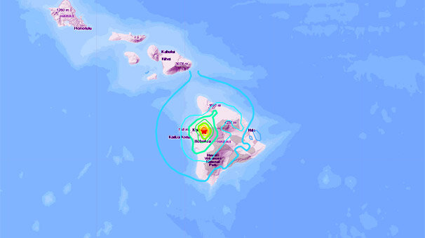 Son dakika... Hawaii'de deprem!