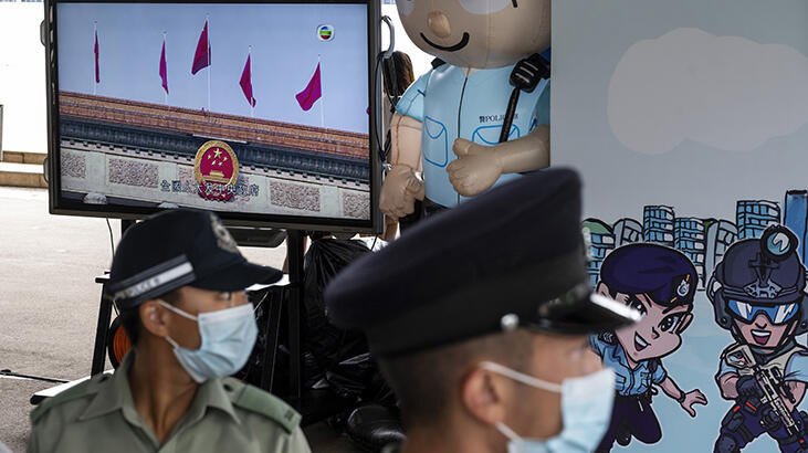 Son dakika... Hong Kong'da ulusal güvenlik yasasının kaldırılması için yürüyüş