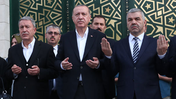 Son dakika... Hulusi Akar Camii törenle açıldı