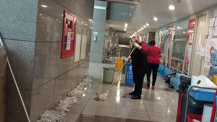 Son dakika... İstanbul Adalet Sarayı'nda su baskını