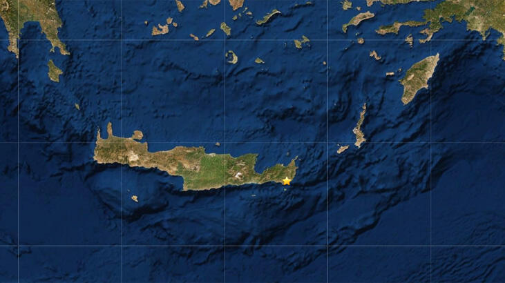 Son dakika... Yunanistan'da 4.9 büyüklüğünde deprem