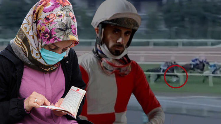 Son Dakika...Attan düşen jokey Samet Erkuş'un durumu! Parmaklarını oynatmış