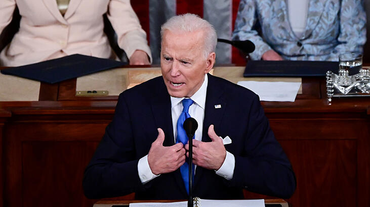Son dakika: Biden'dan ilk kongre konuşmasında 'Çin' mesajı