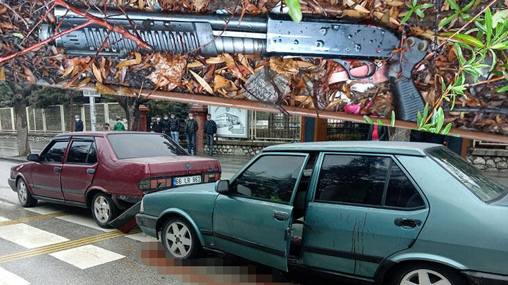 Son dakika! Boşanma davasından çıkar çıkmaz önce eşinin aracına çarptı sonra kurşun yağdırdı