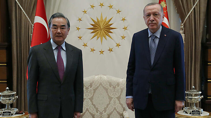 Son dakika! Cumhurbaşkanı Erdoğan, Çin Dışişleri Bakanı Wang Yi'yi kabul etti