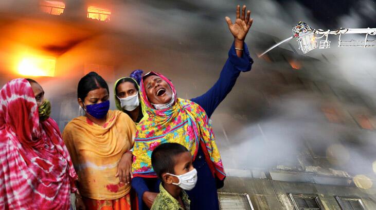 Son dakika: Fabrikada korkunç yangın! 49 kişi yanarak öldü