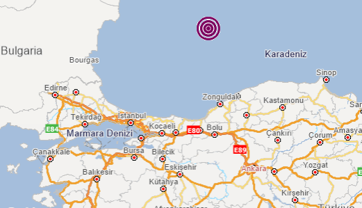 Son dakika haberi... Karadeniz'de deprem