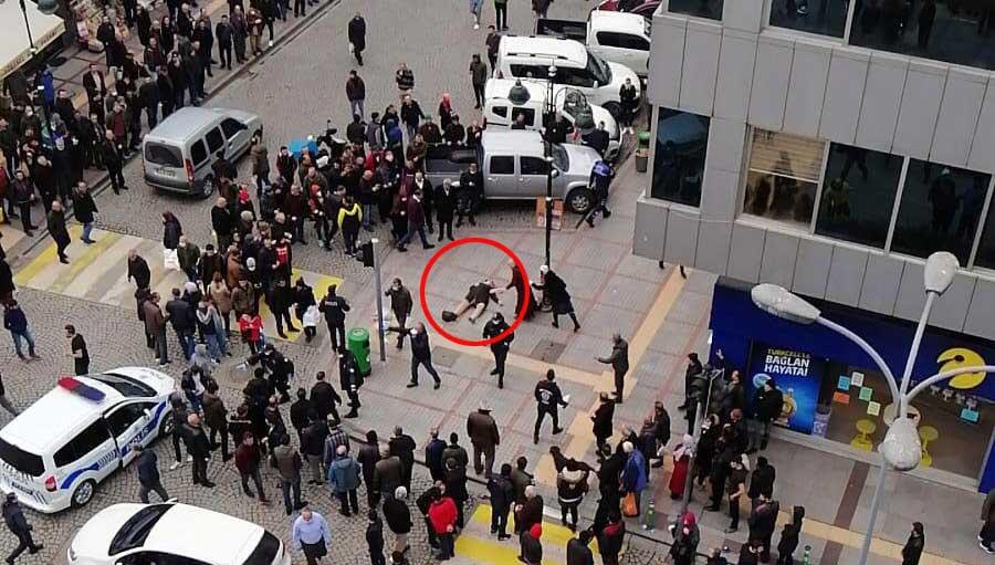 Son dakika haberi: Rize'de sokak ortasında kan donduran anlar!