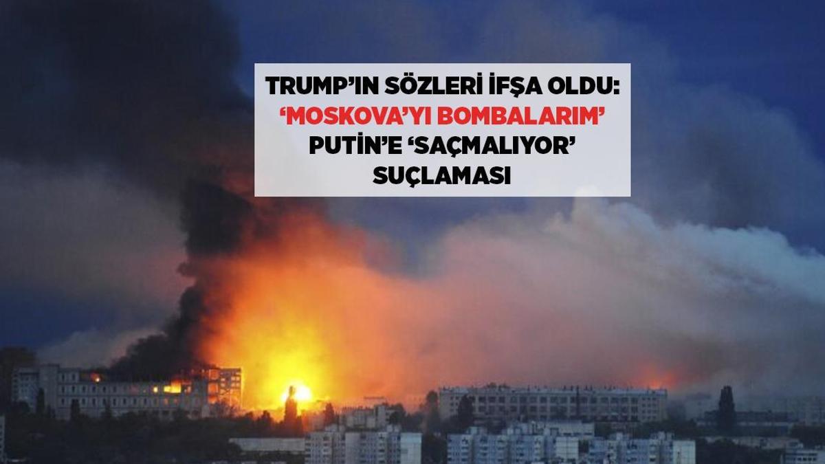 SON DAKİKA HABERLERİ: SES KAYDI ORTAYA ÇIKTI, TRUMP 'MOSKOVA'YI BOMBALARIM', İŞTE PUTİN'İN CEVABI