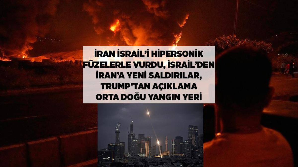 SON DAKİKA İSRAİL - İRAN SAVAŞI:  Füzeler peş peşe ateşlendi! Kritik bölgeler vuruldu