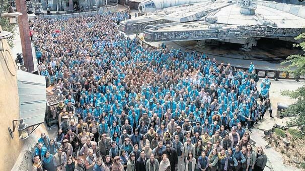Star Wars Disneyland’a indi