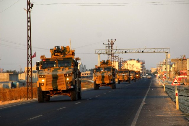 Suriye'nin kuzeyinde üçüncü kara devriyesi gerçekleştiriliyor