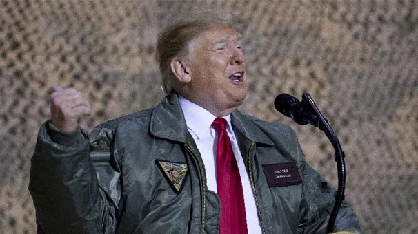 Sürpriz ziyaret sonrası Irak Başbakanı Trump ile görüştü