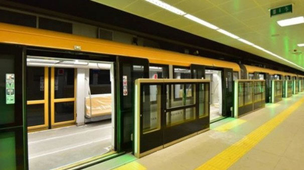 Sürücüsüz metronun ikinci etabı açılıyor