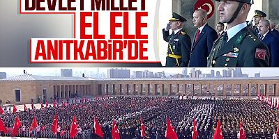 29 Ekim'de Devlet Millet el ele Anıtkabir'de