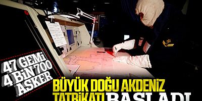 Büyük Doğu Akdeniz Tatbikatı Başladı-2019 Davet Tatbikatı'na 15 ülke katılıyor