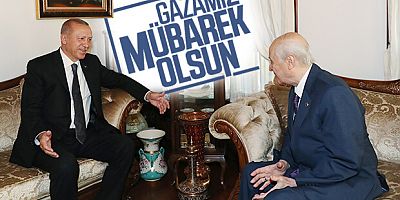 Cumhurbaşkanı Erdoğan, Bahçeli'yi ziyaret etti