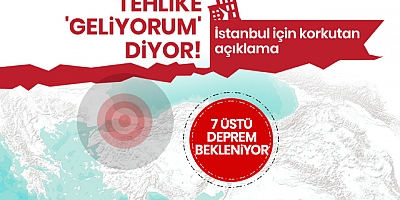 İstanbul'da korkutan deprem! Büyüklüğü 5.8 