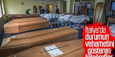 İtalya'da cenaze işlemlerine yetişilemiyor