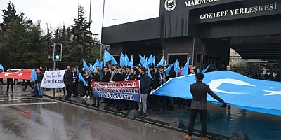 Marmara Üniversitesi Ülkücülerinden Doğu Türkistan'a Destek