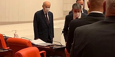 MHP Lideri Bahçeli, ceza infaz düzenlemesi için Genel Kurul'a Geldi