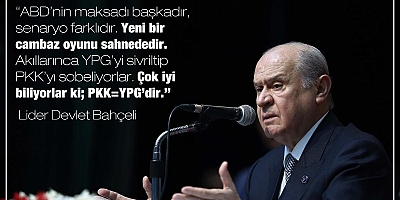 MHP Lideri Devlet Bahçeli: Türkiye Bu Hıyanete Asla İzin Vermeyecektir