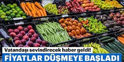 Samsun sebze ve meyve fiyatları