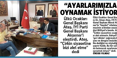 Sinan Ateş: ‘Akşener’in dengesi ve kimyası bozuldu’