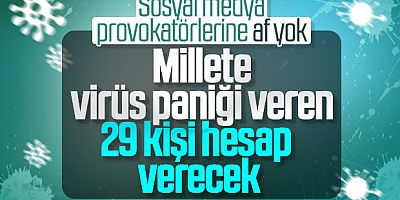 Sosyal medyadaki asılsız korona paylaşımları takibe alındı