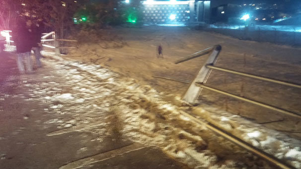 Taksi köprüden uçtu!