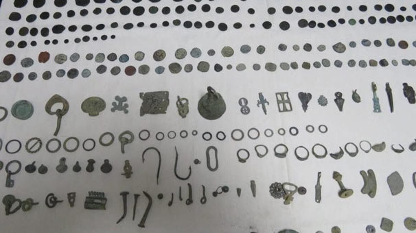 Tarihi eser operasyonunda 4 gözaltı